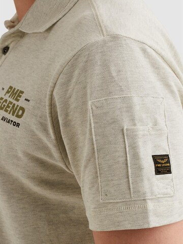 PME Legend Shirt 'Polo shirt in 100% cotton with flight pocket' in White