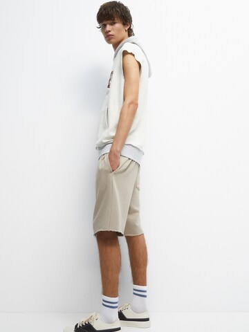 Pull&Bear Loosefit Shorts in Beige