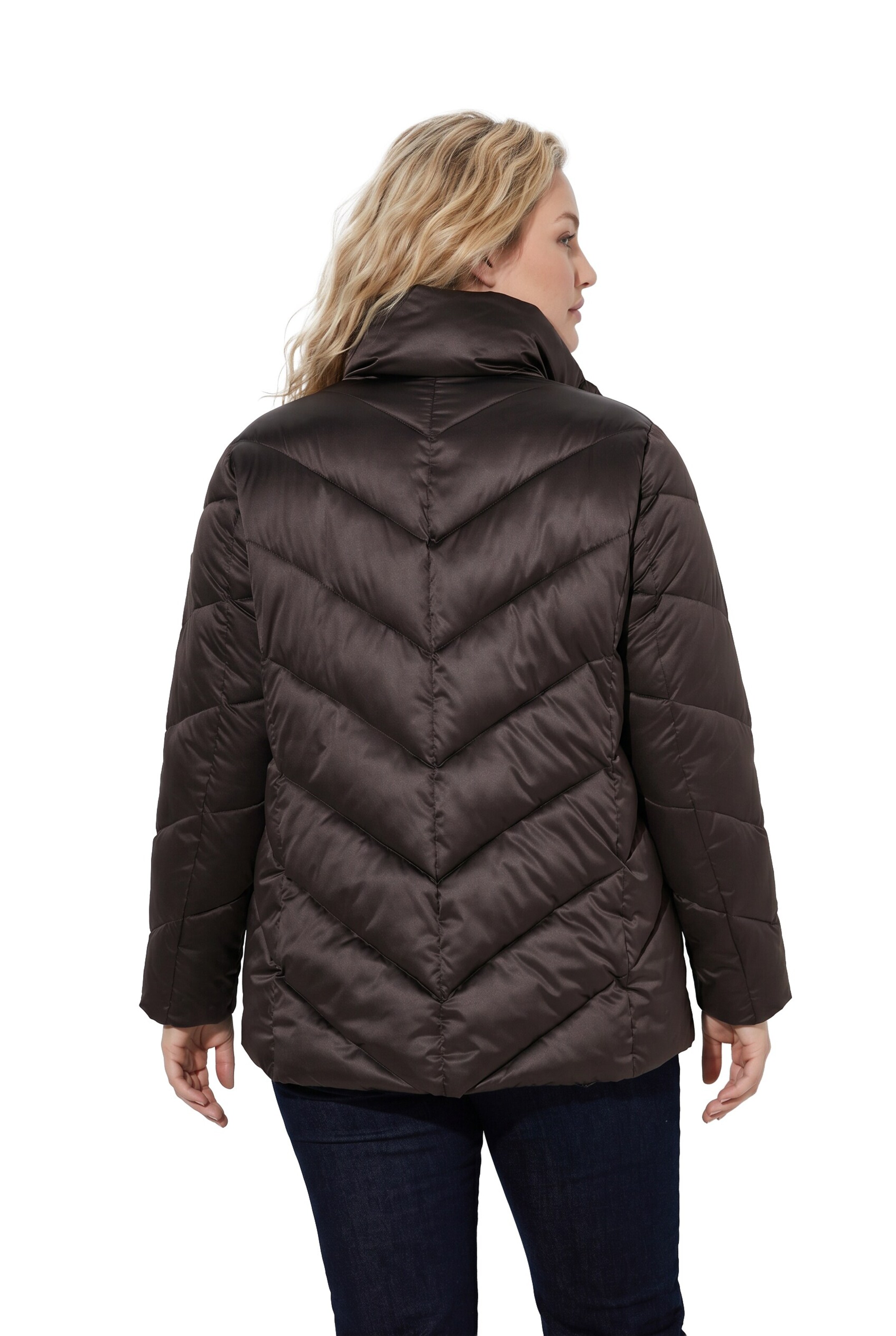 Ulla Popken Jacke in Braun
