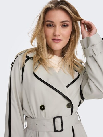 Manteau mi-saison 'Hyachint' ONLY en gris