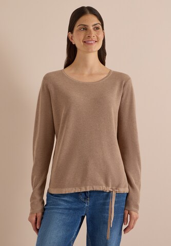 CECIL Sweater in Brown: front