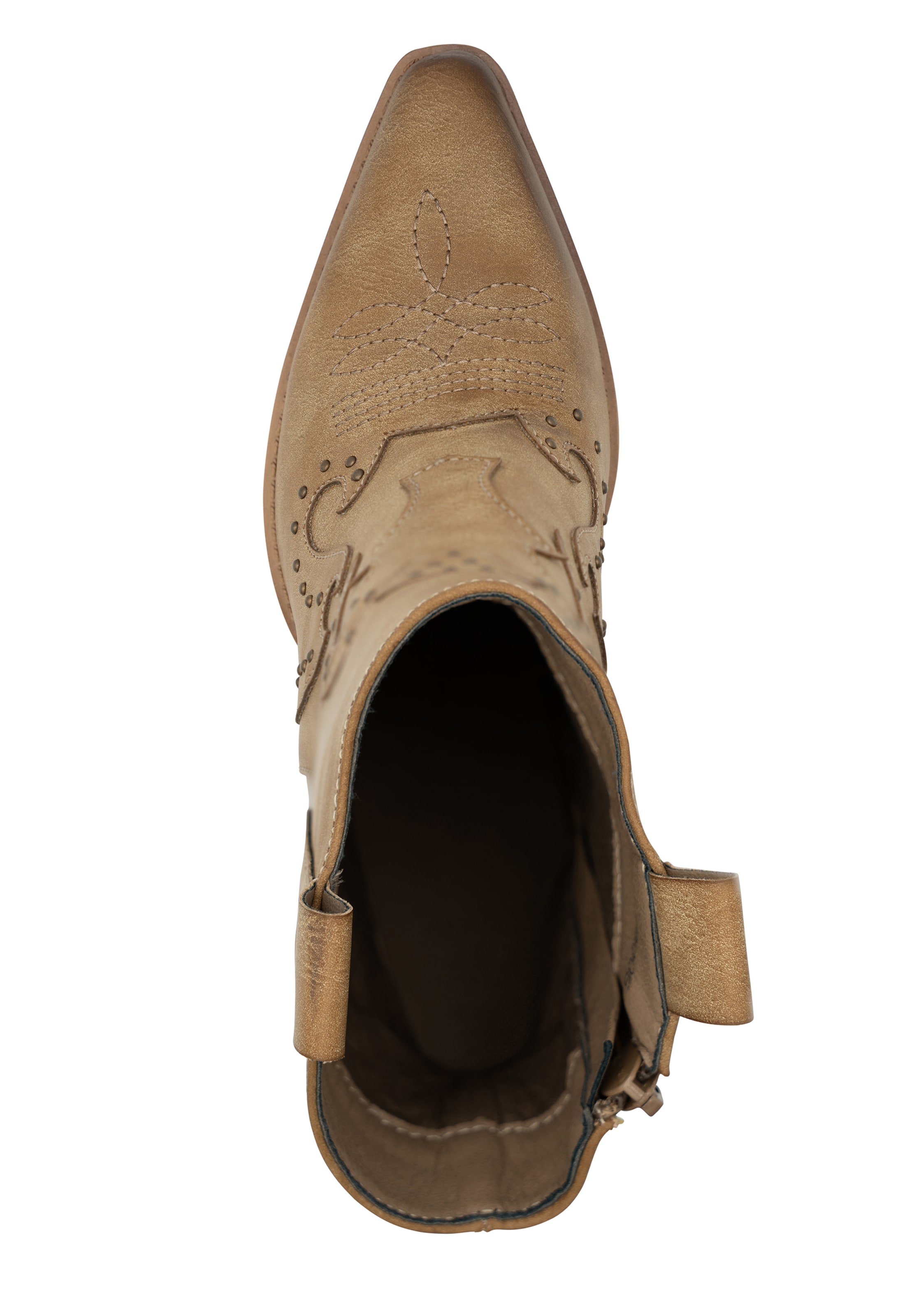 Salinyang Cowboy boot in Brown