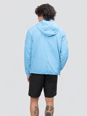 Giacca per outdoor ' Atlas Leichte Windjacke ' di JACK1T in blu