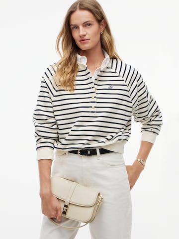 TOMMY HILFIGER Õlakott 'Heritage', värv beež: eest vaates