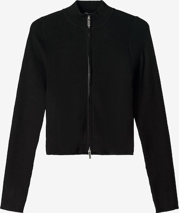 BershkaGornji dio trenirke - crna boja: prednji dio