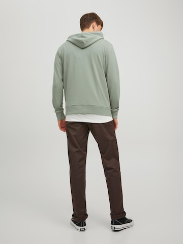 Bluză de molton 'Neo' de la JACK & JONES pe verde