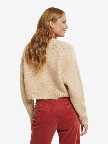 ESPRIT Knit Cardigan in Beige