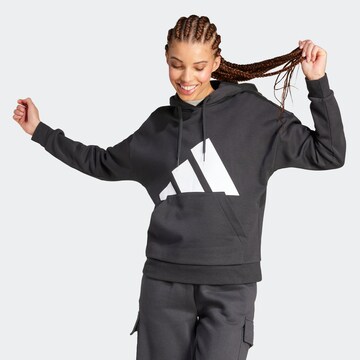 ADIDAS SPORTSWEAR Athletic Sweatshirt in Black: front