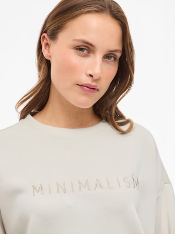 VILA Sweatshirt 'VIReflect' i grå