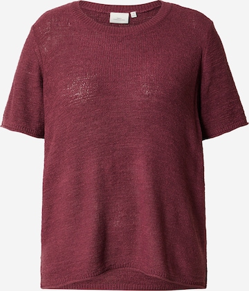 Pull-over 'CARSUNNY' ONLY Carmakoma en rouge : devant