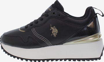U.S. POLO ASSN. Sneaker 'BAYLE002WDYM1' in Schwarz: Vorderseite