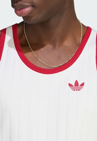 T-Shirt 'Drop Needle' ADIDAS ORIGINALS en blanc