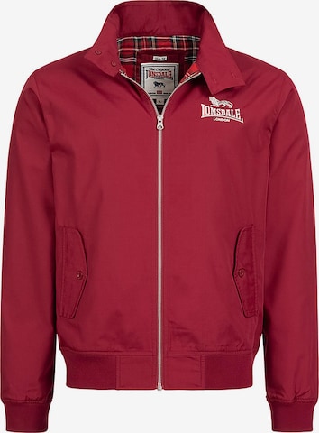 Veste mi-saison 'Classic' LONSDALE en rouge : devant
