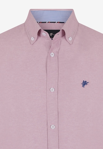 DENIM CULTURE - Ajuste regular Camisa 'Hugo' en rosa