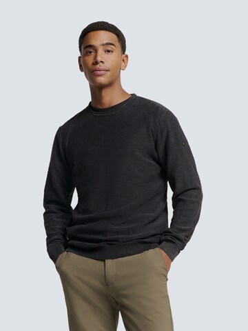 No Excess Sweater in Black: front