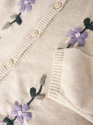 NAME IT Strickjacke 'NMFDUNIAJA' in Grau