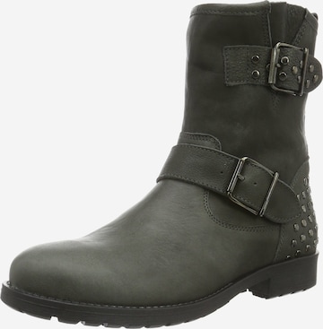Bottines clic en gris : devant