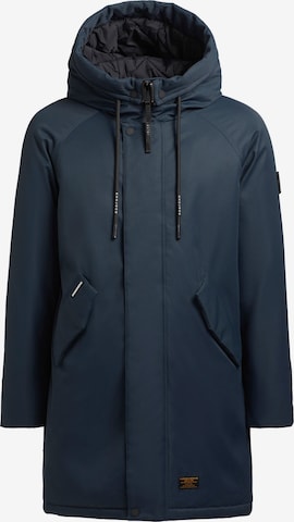 khujo Winter Parka 'Tandem' in Blue: front