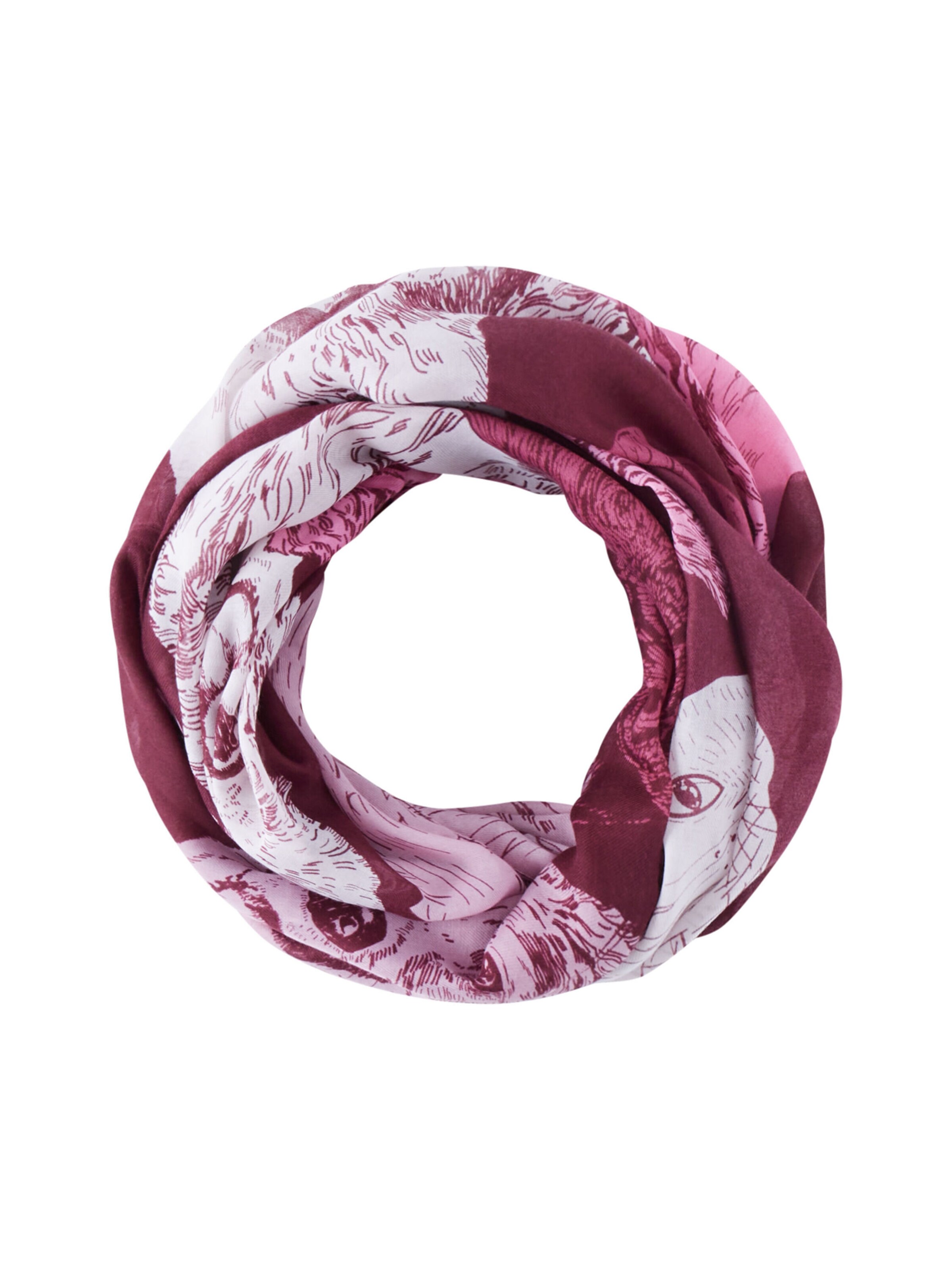 CODELLO Sjaal in Rood: voorkant