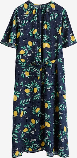 Suknelė iš Lindex, spalva – tamsiai mėlyna / geltona / nendrių spalva / balta, Prekių apžvalga