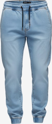 Jean 'OM-PADJ-0265' Ombre en bleu : devant