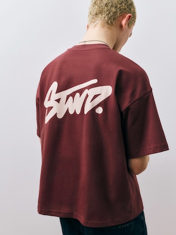 Pull&BearMajica 'STWD' - crvena boja: prednji dio