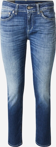 Dondup Jeans MONROE female blue plain colored size 29
