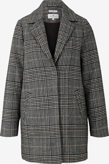 TOM TAILOR Between-Seasons Coat in Brown / Grey / White, Item view