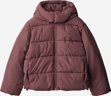 MANGO TEEN Talvitakki värissä punainen: etupuoli