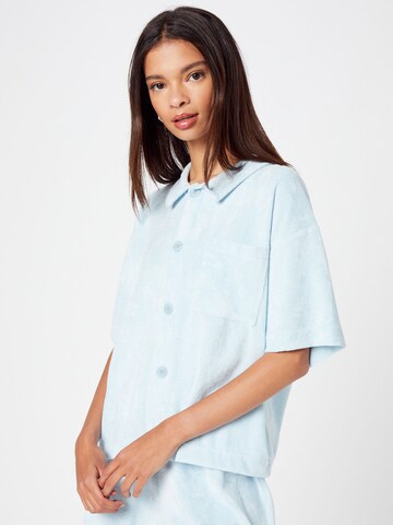 NU-IN Blouse in Blauw: voorkant