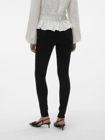 VERO MODA Skinny Jeans 'Donna' in Zwart