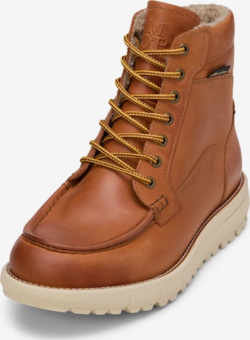 Marc O'Polo Veterboots 'Marco GTX' in Bruin: voorkant