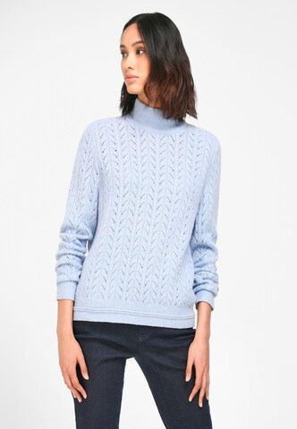 Pull-over Peter Hahn en bleu : devant