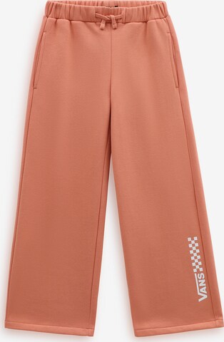 Loosefit Pantalon 'Chalkboard' VANS en orange : devant