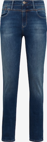 Mavi Slimfit Jeans in Blauw: voorkant