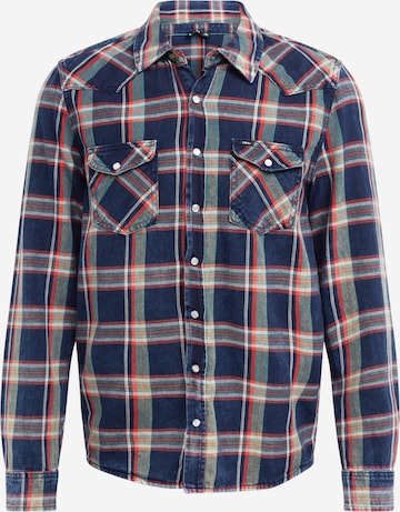 LTB Regular fit Button Up Shirt 'Rohan' in Blue: front