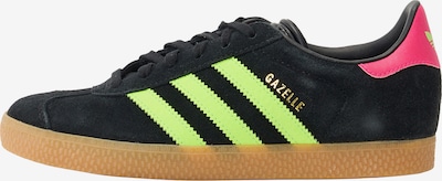 ADIDAS ORIGINALS Baskets 'GAZELLE' en vert fluo / orange foncé / noir, Vue avec produit