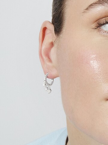 Luxenter Earrings 'Russa' in White