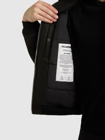 khujo Winterjacke 'Amos' in Schwarz