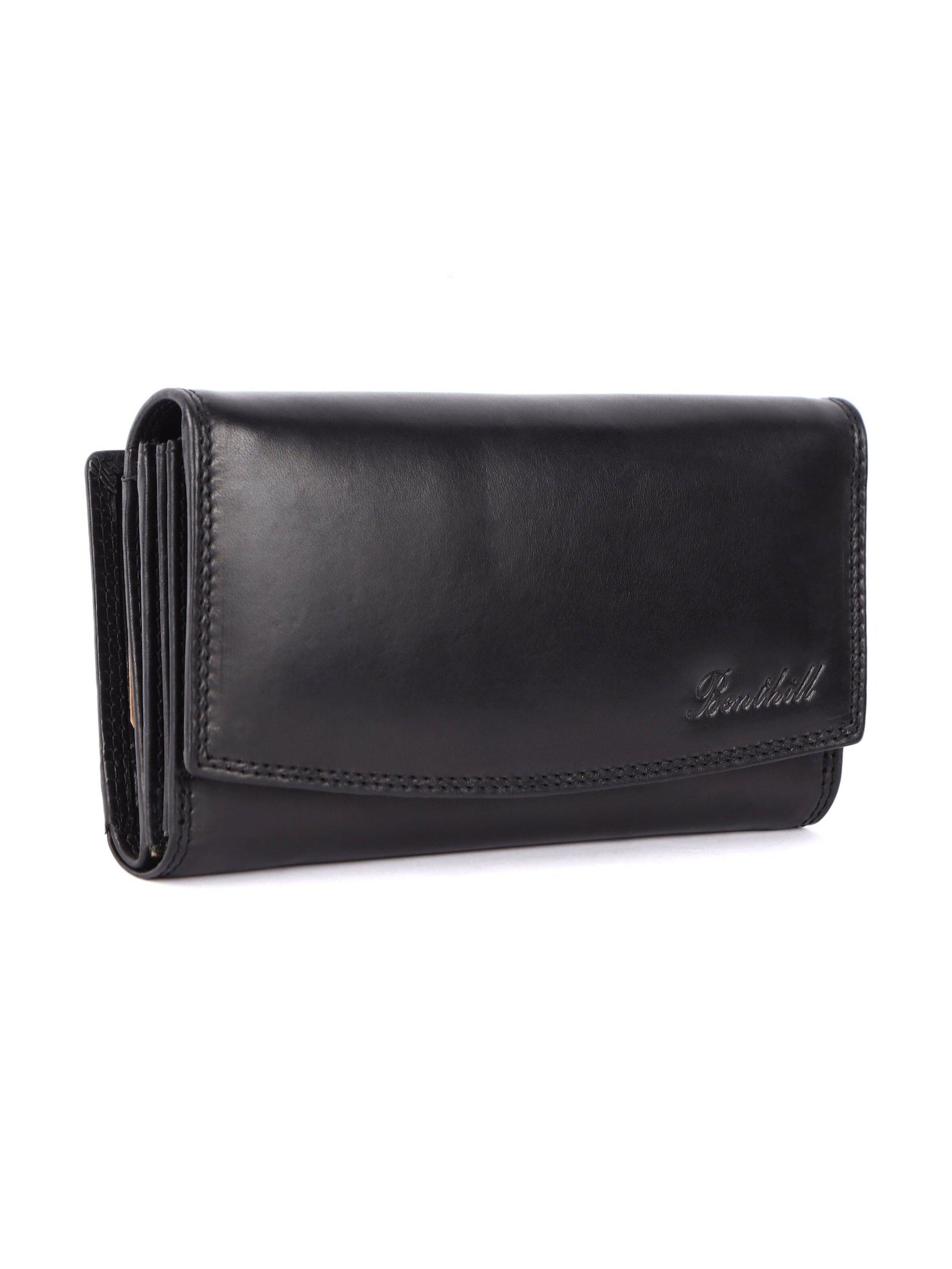 Benthill Wallet in Black: front