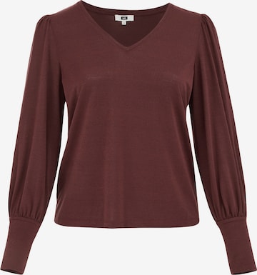 Bluză de la WE Fashion pe roșu: față