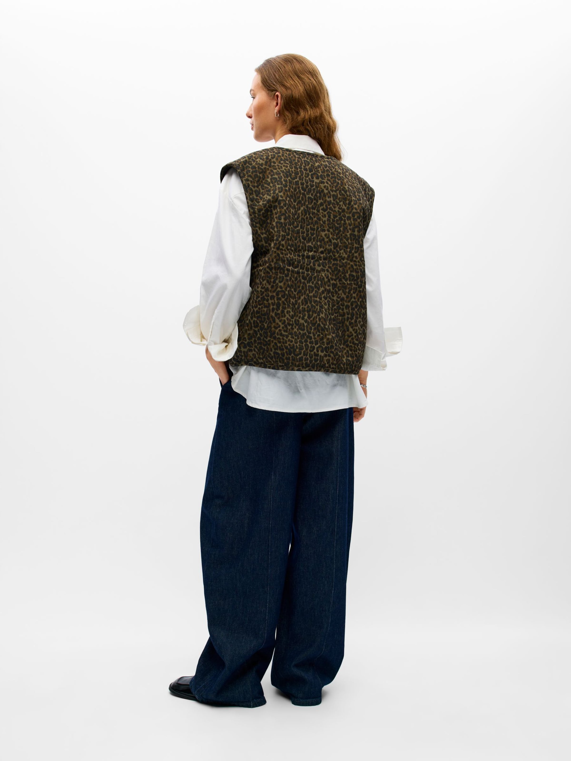 OBJECT Vest i brun