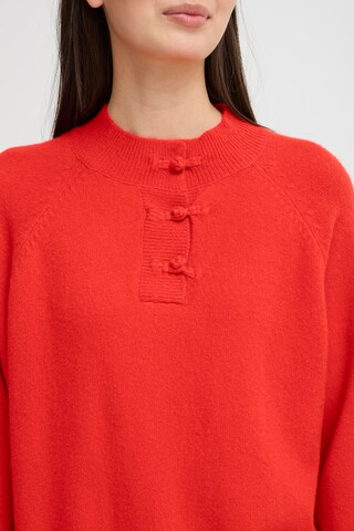 ICHI Pullover 'IHDasila' i rød