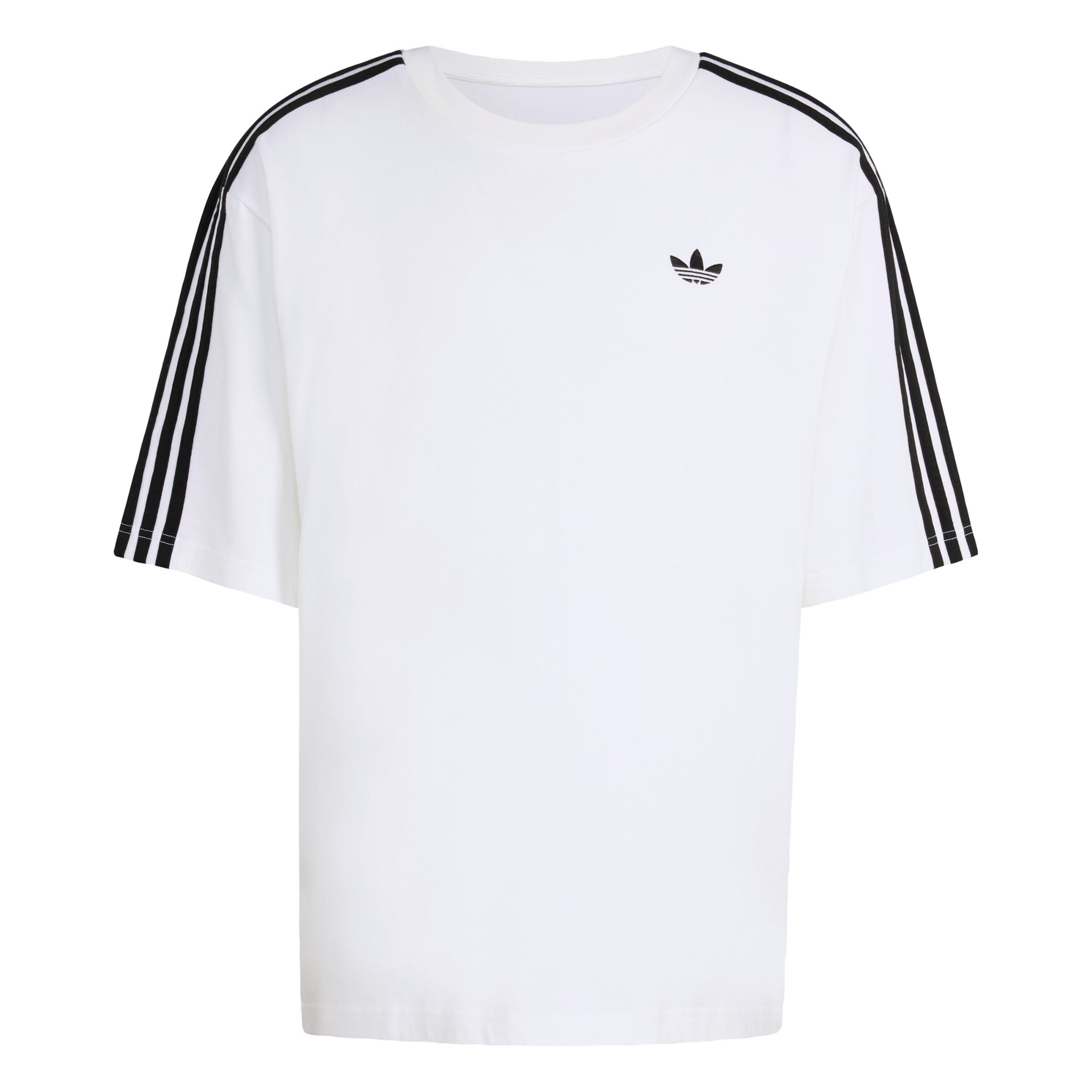 ADIDAS ORIGINALS T-Shirt 'Adicolor' en noir / blanc, Vue avec produit