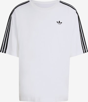 T-Shirt 'Adicolor' ADIDAS ORIGINALS en blanc : devant