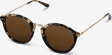 Ochelari de soare 'Maui Crystal Tortoise Brown' de la Kapten & Son pe maro: față