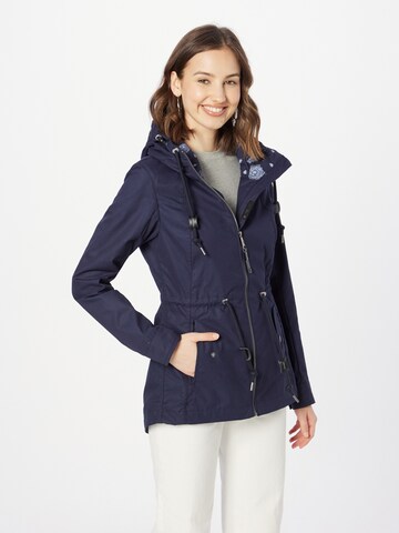 Ragwear Between-Season Jacket 'MONADIS' in Blue: front