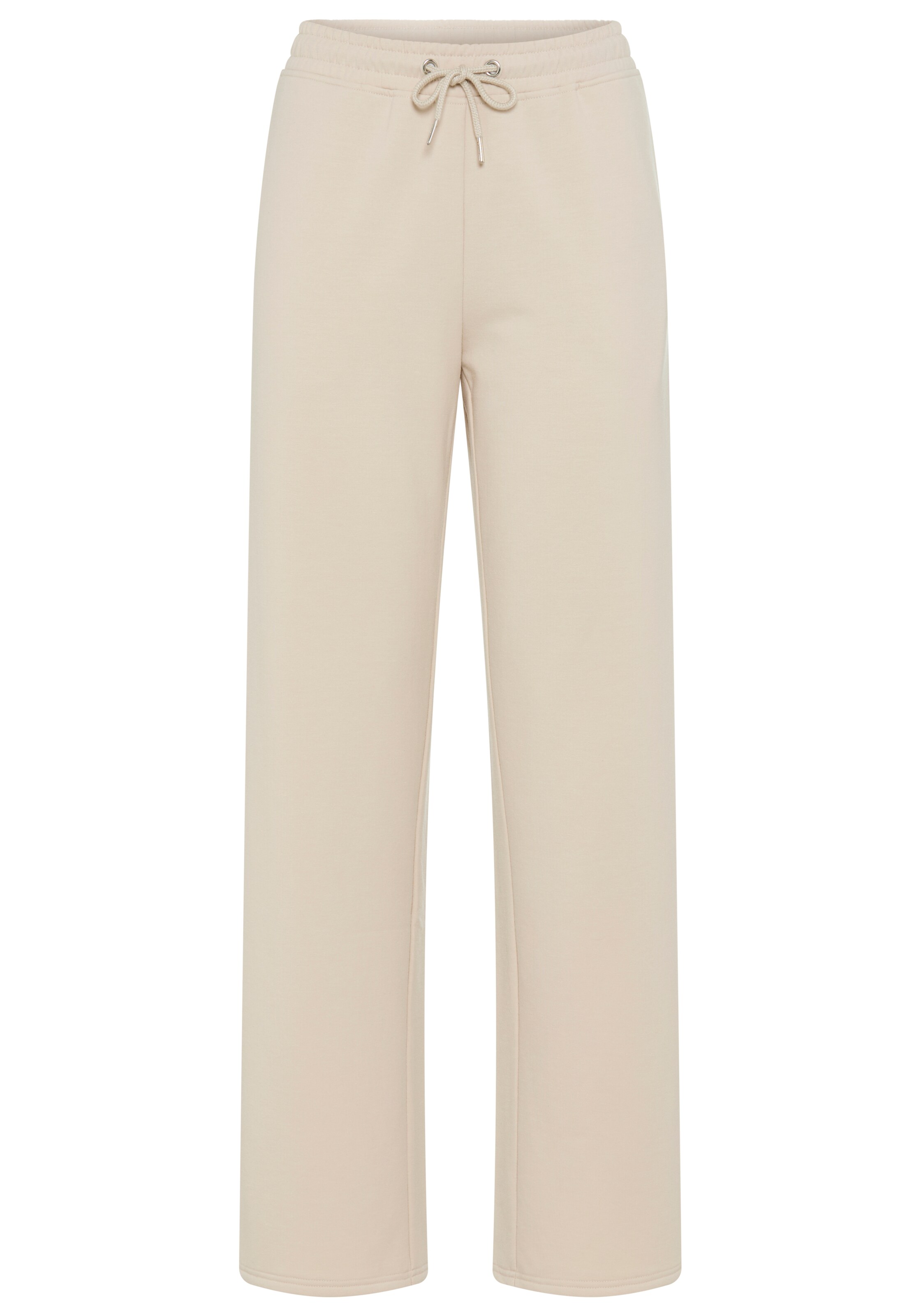 OCEAN SPORTSWEAR Wide Leg Hose in Beige: Vorderseite
