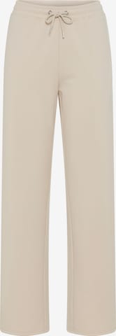 OCEAN SPORTSWEAR Wide Leg Hose in Beige: Vorderseite