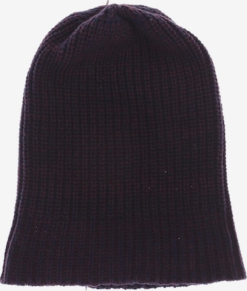 SELECTED Hat & Cap in One size in Purple: front